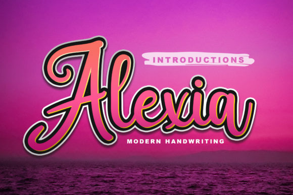 Alexia: The Elegant Script Font for Modern Designers