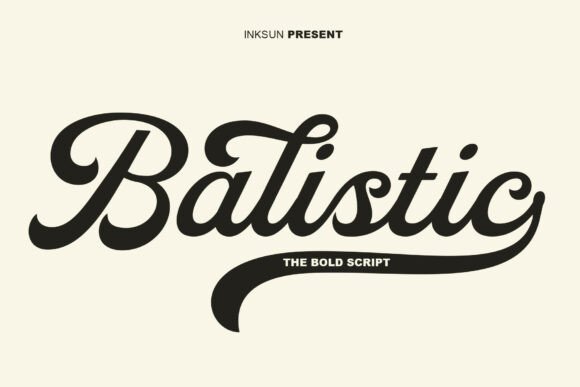 Balistic: A Bold Script for Dynamic Branding