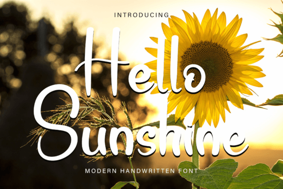 Bringing a Smile to Your Designs: The Hello Sunshine Font