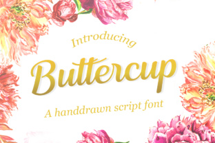 Buttercup: A Script Font That Brings Charm and Clarity to Your Designs
