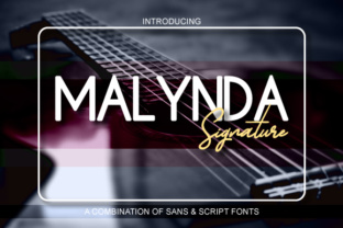 Malynda Duo: A Modern Font with Vintage Soul