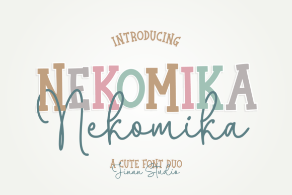 Nekomika: Crafting Romance and Charm in Every Letterform