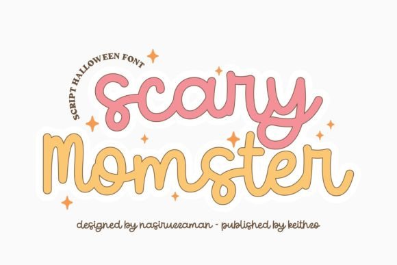 Scary Momster: The Friendly Handwritten Font for Halloween
